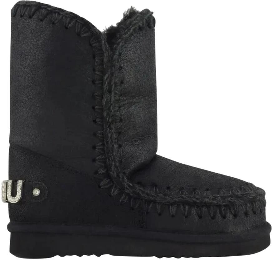 Mou Zwarte Eskimo-laarzen met steendecoraties Black Dames - Foto 2