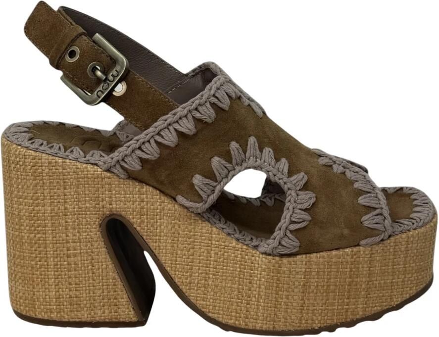 Mou Raffia Platform