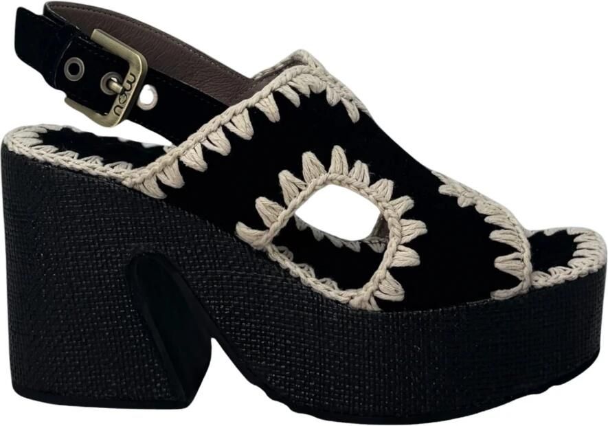 Mou Raffia Platform