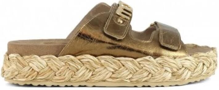 Mou Sandalia Raffia Braid