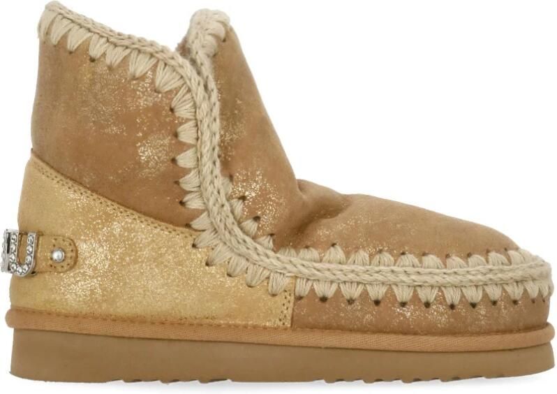 Mou Handgemaakte Eskimo Enkellaarzen - Foto 3