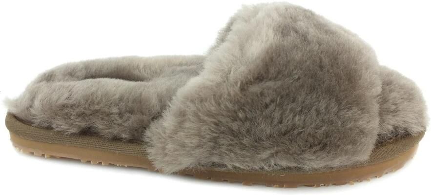 Mou Sheepskin Fur Slide Slipper