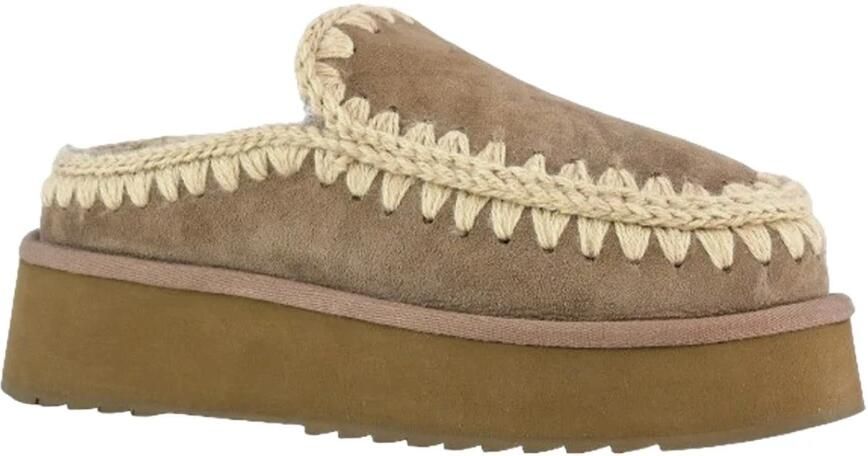 Mou Suède Lage Polyester Schoenen