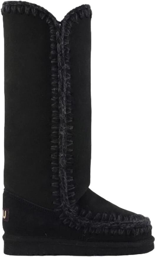 Mou Suède Polyester Laarzen en Enkellaarsjes