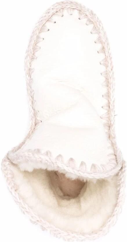 Mou Witte Eskimo Laarzen voor Dames met Rhinestones White - Foto 2