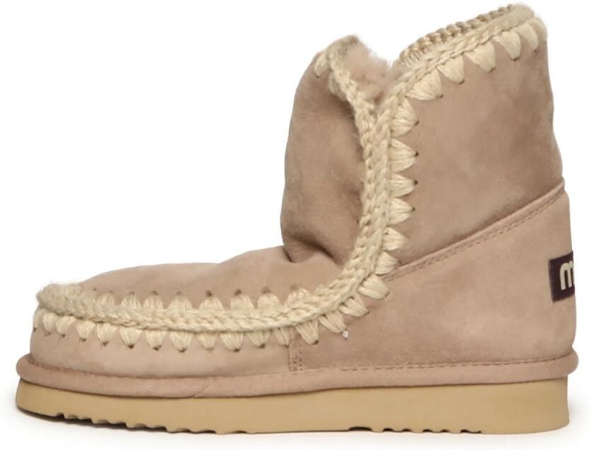 MOU Vachtlaarzen Dames Eskimo 18 Glitter Logo Maat: 40 Materiaal: Suède Kleur: Beige - Foto 14