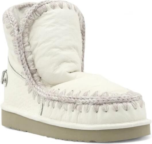 Mou Witte Eskimo Laarzen voor Dames met Rhinestones White Dames - Foto 9