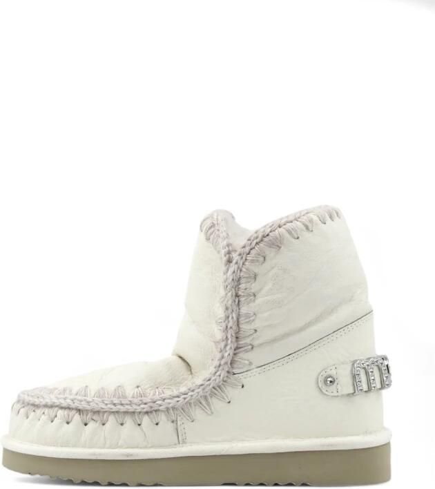 Mou Witte Eskimo Laarzen voor Dames met Rhinestones White Dames - Foto 5