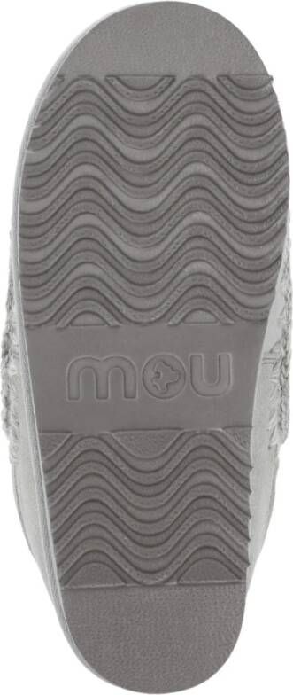 Mou Zilveren Schapenvacht Winterlaarzen Gray Dames - Foto 6