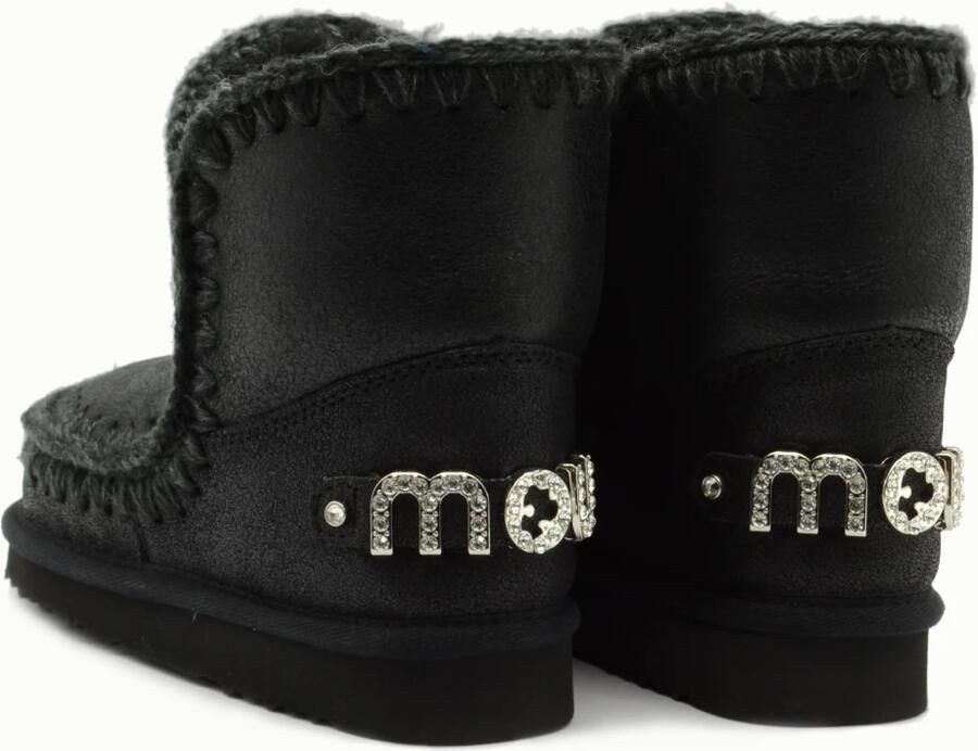 Mou Zwarte Bont Eskimo Laarzen