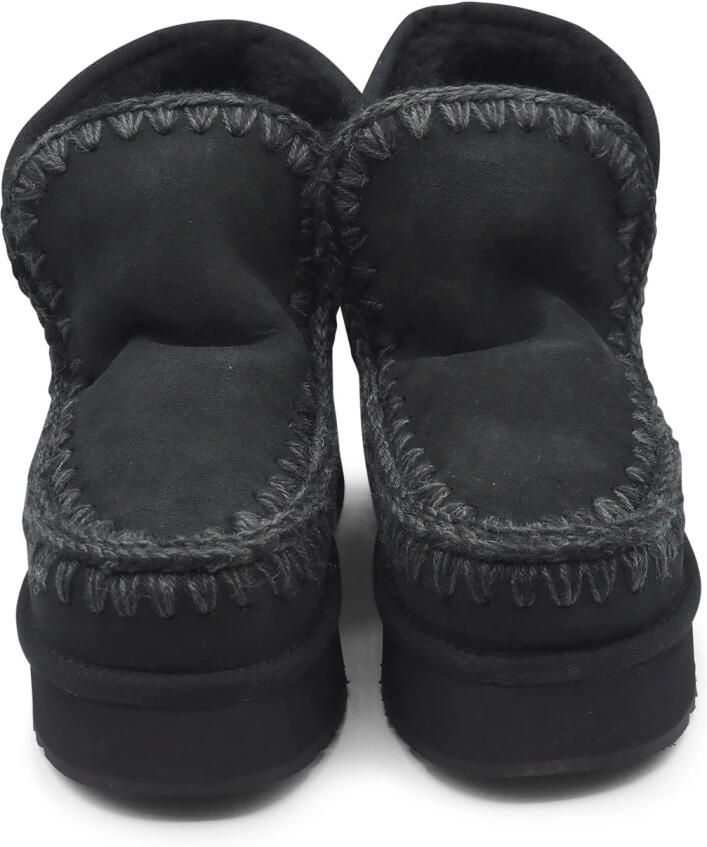 Mou Zwarte Eskimo Platformlaarzen