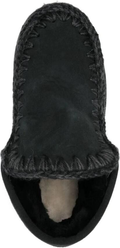 MOU Vachtlaarzen Dames Eskimo Bounce Sneaker Maat: 40 Materiaal: Suède Kleur: Zwart - Foto 8