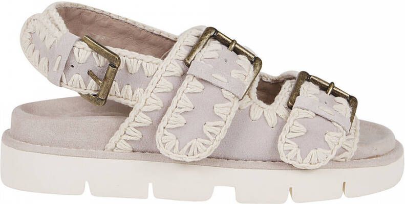 MOU Dames New Bio 02 Maat: 39 Materiaal: Suède Kleur: Taupe - Foto 5