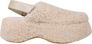 Mou Platte sandalen Beige Dames