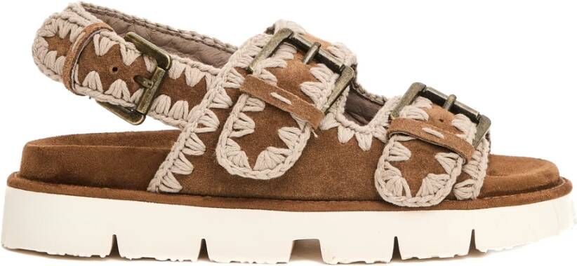 Mou Sandalen met dubbele gesp