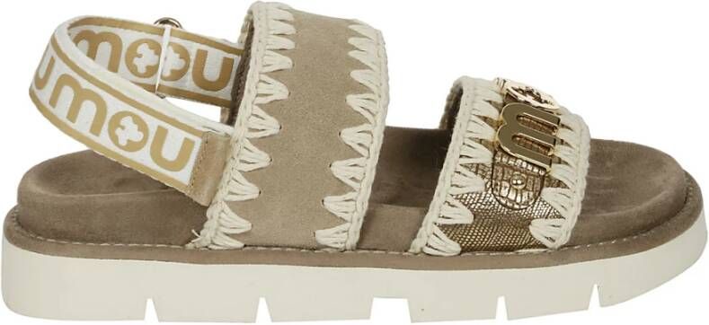 Mou Sandals Beige Dames