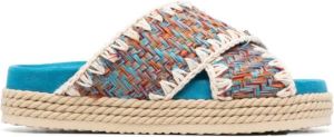 Mou Sandals Blauw Dames