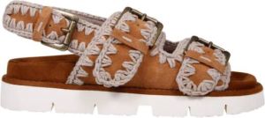 Mou Flat Sandals MIINTO 3a4490a96cba4e84ae93 Beige Dames