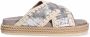 MOU Rope Bio 04 Slippers Dames Zilver - Thumbnail 2