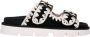 MOU Zwart New Bio Slippers Zwart Mu.sw461005a - Thumbnail 1