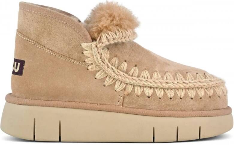 Mou Schapenvacht Gehaakte Sneaker