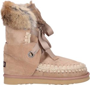 Mou Winterlaarzen Beige Dames