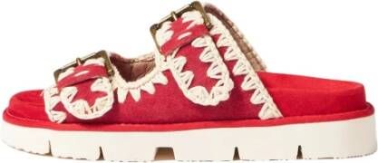 Mou Schuifregelaars Rood Dames