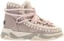 MOU Schoenen Zilver Trainer 02 Scoubidoo Lace Sneakers Zilver Mu.fw201024b - Thumbnail 3