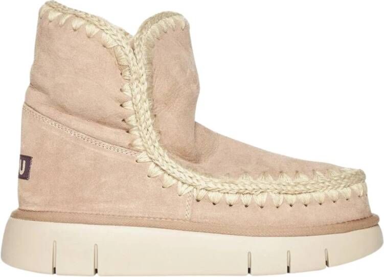 Mou Shearling Enkellaarsjes