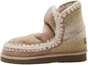Mou Winterlaarzen Beige Dames