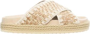 Mou Slippers Beige Dames