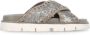Mou Strass Suède Sandalen - Thumbnail 1