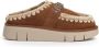 Mou Suède Leren Loafers met Metalen Logo - Thumbnail 1