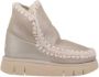 MOU Vachtlaarzen Dames Eskimo 18 Bounce Maat: 39 Materiaal: Suède Kleur: Zilver - Thumbnail 12
