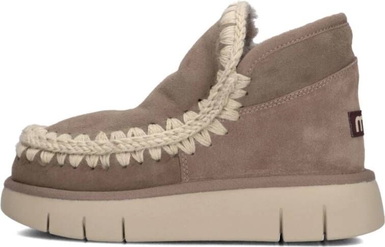 Mou Taupe Eskimo Bounce Sneaker Laarzen