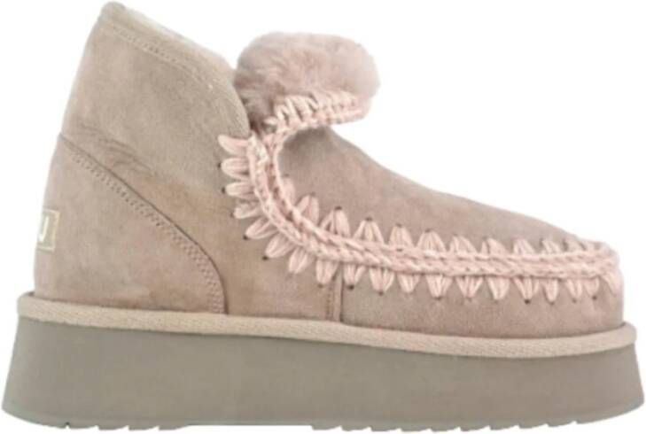 Mou Warme Winterlaarzen Mini Eskimo Stijl
