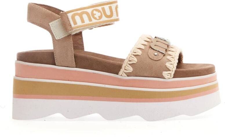 Mou Wedges Beige Dames