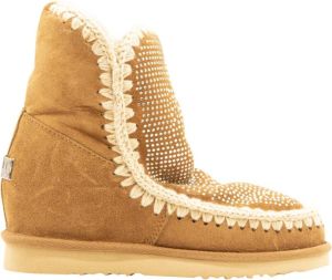 MOU damesboot WEDGE TEXAN lichtbruin