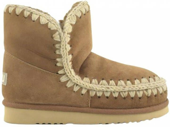 MOU Vachtlaarzen Dames Eskimo 18 Glitter Logo Maat: 40 Materiaal: Suède Kleur: Taupe - Foto 10