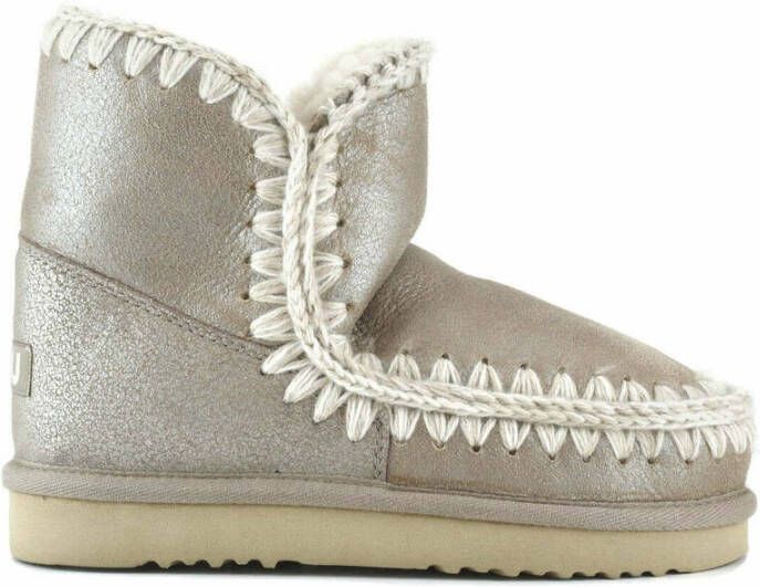 MOU Vachtlaarzen Dames Eskimo 18 Bounce Maat: 39 Materiaal: Suède Kleur: Zilver - Foto 13