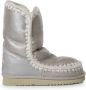 Mou Metallic grijze leren enkellaarzen Gray Dames - Thumbnail 1
