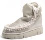 MOU Vachtlaarzen Dames Eskimo 18 Bounce Maat: 39 Materiaal: Suède Kleur: Zilver - Thumbnail 12