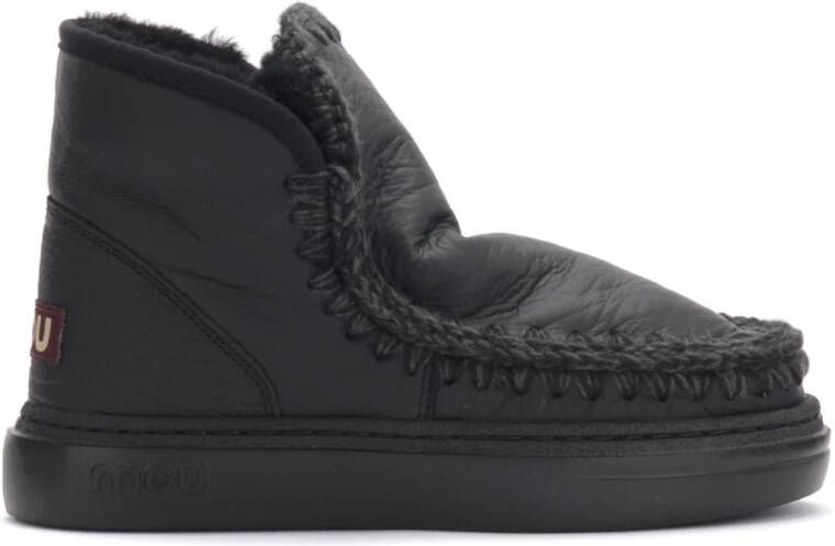 Mou Tronchetti Eskimo Sneaker Bold Zwart Dames