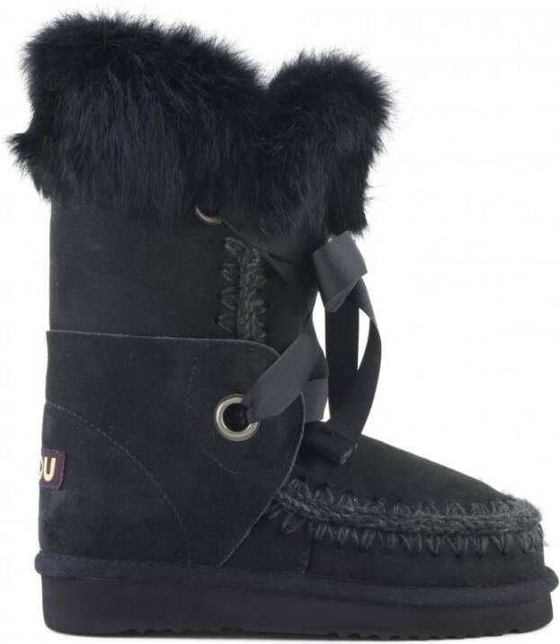 Mou Winterlaarzen Black Dames