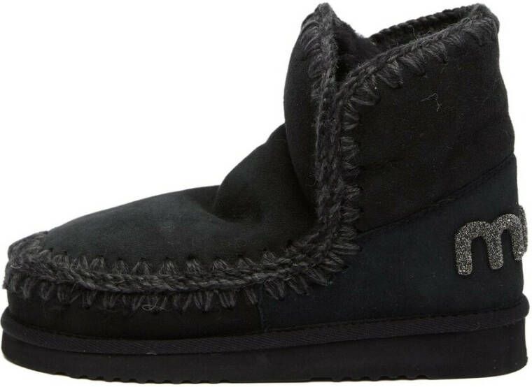 MOU Vachtlaarzen Dames Eskimo 18 Glitter Logo Maat: 39 Materiaal: Suède Kleur: Grijs - Foto 7