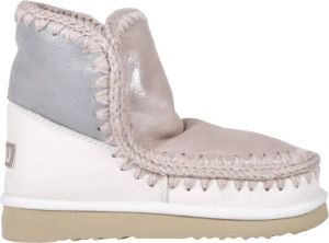 Mou Winterlaarzen Beige Dames