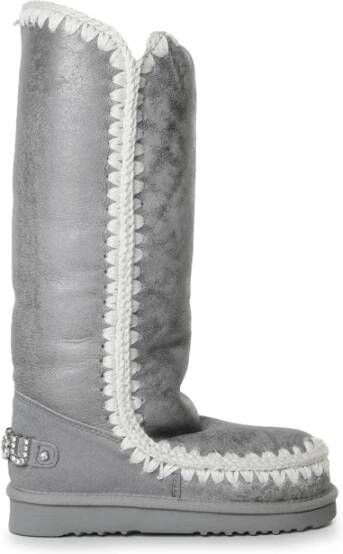Mou Winterlaarzen Grijs Dames