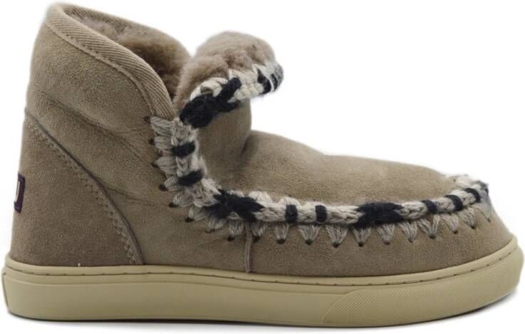 Mou Winterlaarzen Groen Dames