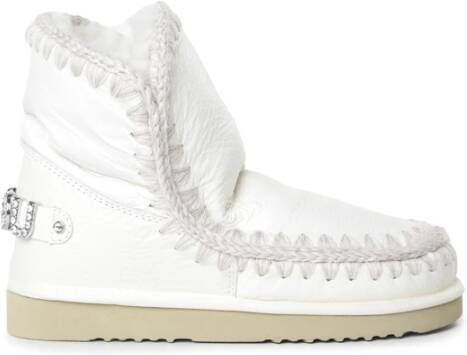 Mou Winterlaarzen Wit Dames