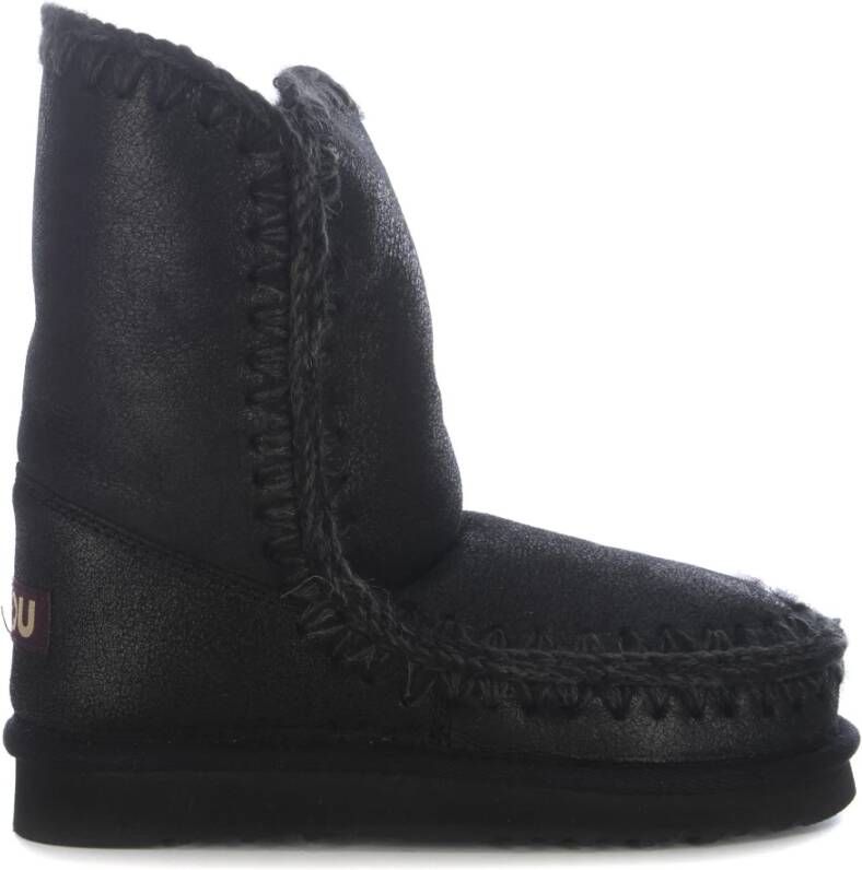 Mou Winterlaarzen Zwart Dames